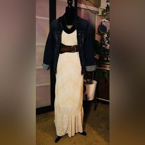 KNOX ROSE BOHEMIAN MAXI DRESS